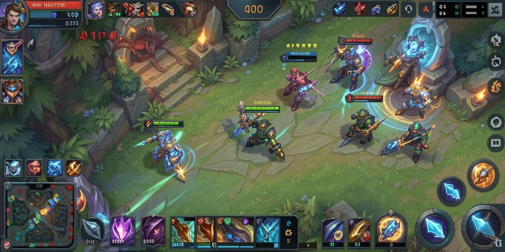 Tangkapan layar menarik gameplay ASIKTOTO saat pertarungan tim.