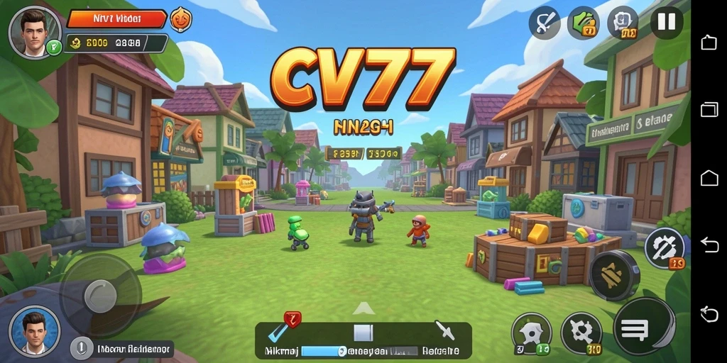Tampilan gameplay <strong>CV777</strong> yang menarik dengan mekanisme Idle yang inovatif.