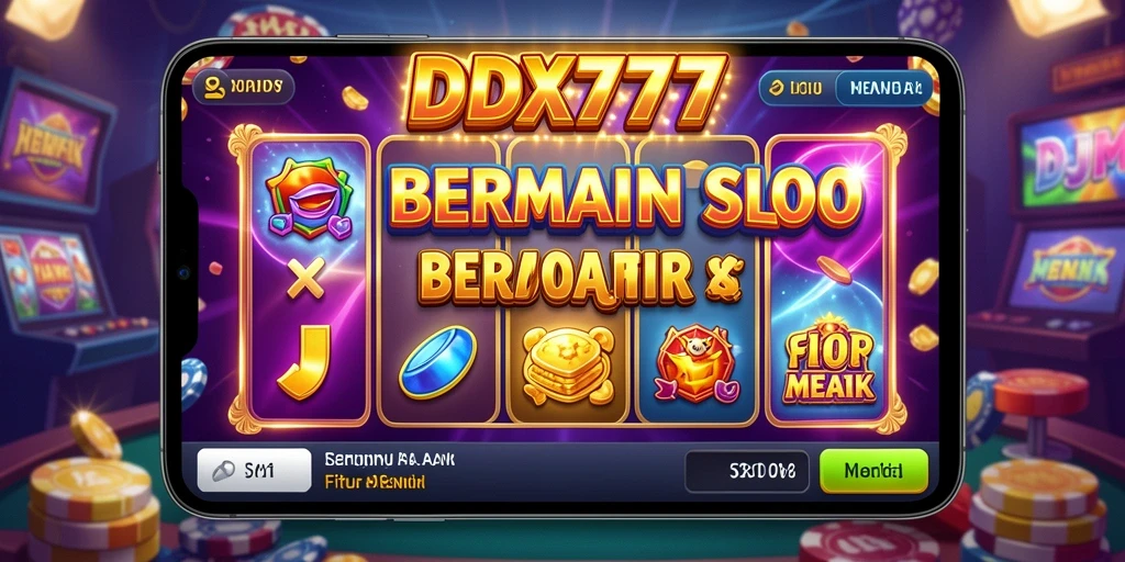 Tampilan menarik dari gameplay slot IDX777 dengan beragam tema.