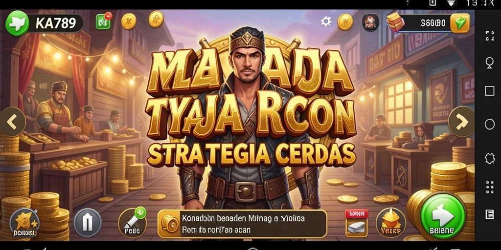 Tangkapan layar gameplay KA789 menampilkan bisnis yang sedang berkembang dengan antarmuka yang menarik.