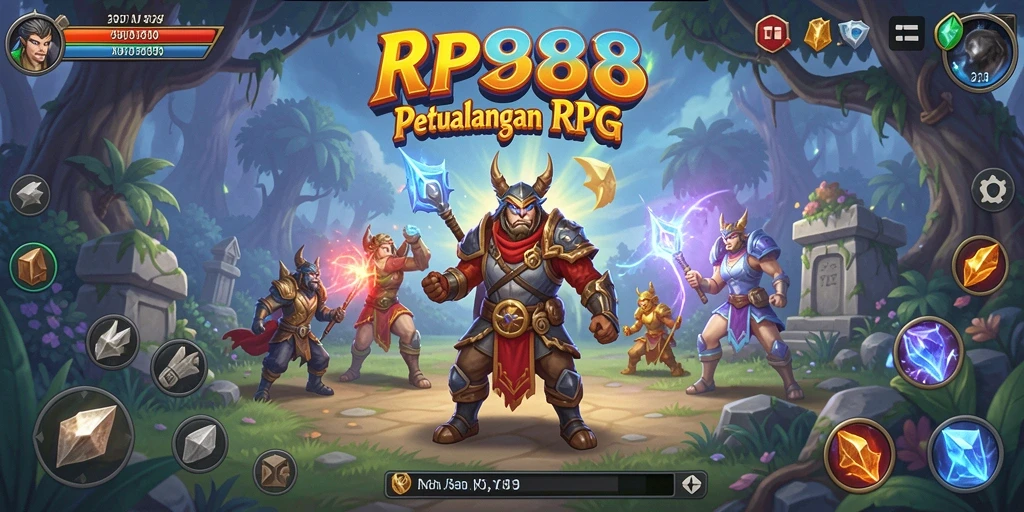 Gameplay seru dan mendalam dari RP888 yang penuh tantangan.