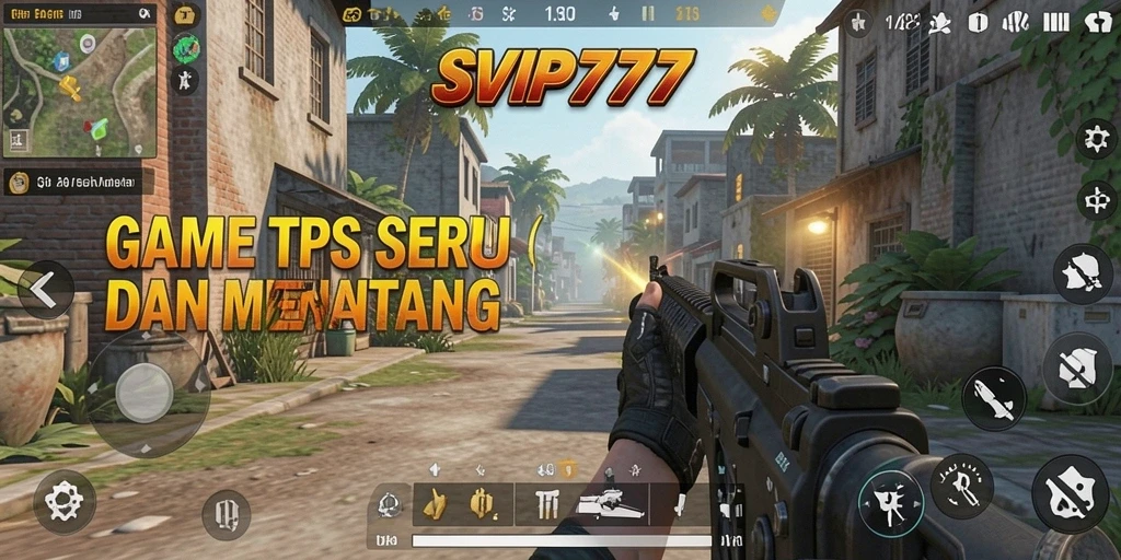 Gameplay seru dan mendebarkan di SVIP777 dengan pertempuran TPS.